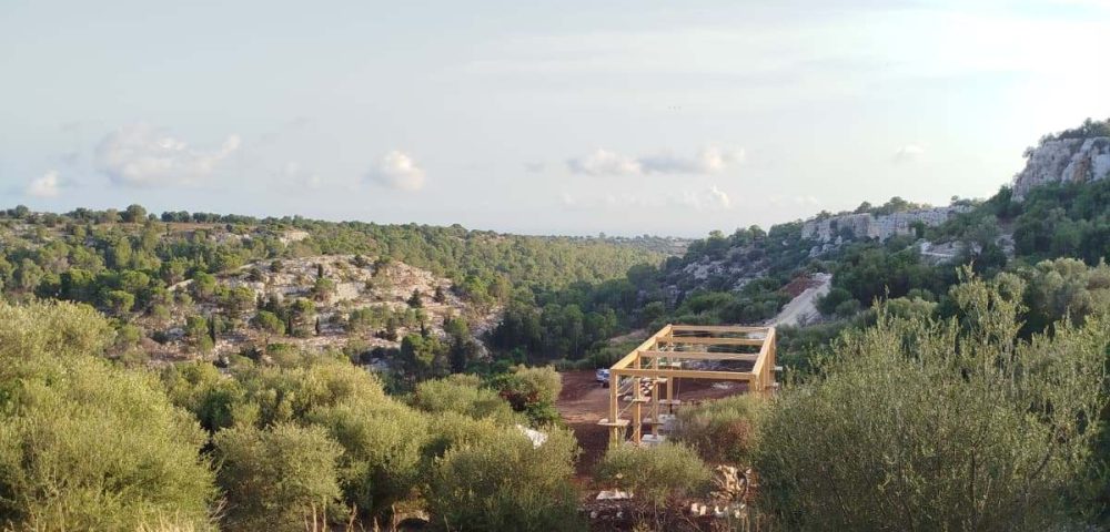 Parco avventura artificiale completato in 10 giorni – Committenza privata Modica
