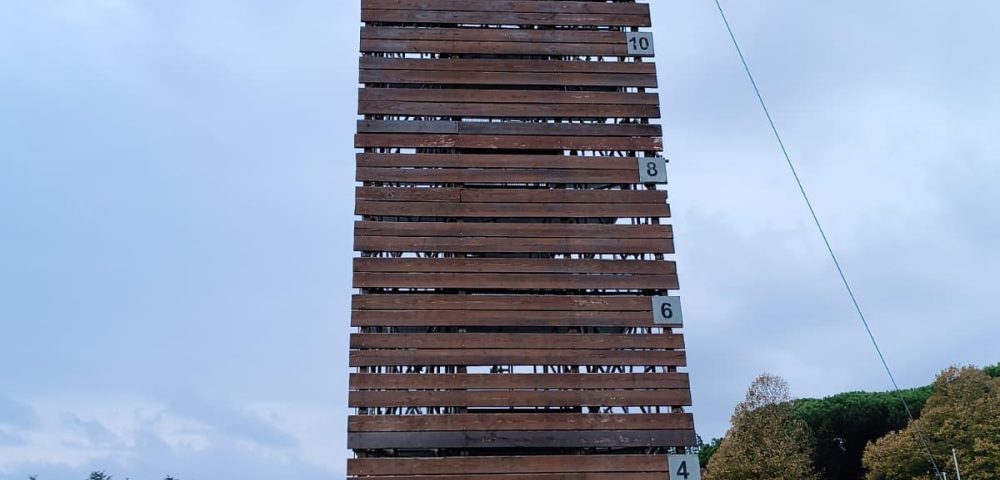 Torri di addestramento alte 15 metri – Scuola di Fanteria Roma Cesano