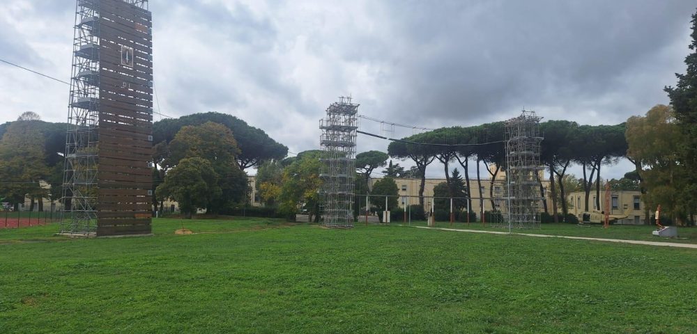 Cavo in acciaio zincato diametro 16 mm – Intervento tecnico militare Cesano