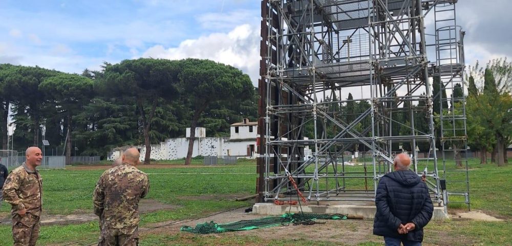Nuove teleferiche militari operative – Scuola di Fanteria Esercito Italiano Cesano