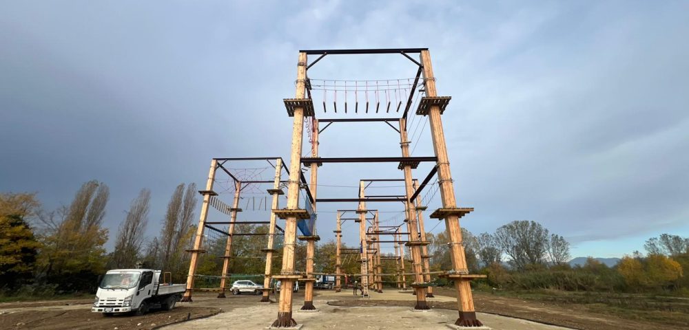 Prova di resistenza e controllo tecnico della struttura – Parco avventura artificiale Orbassano