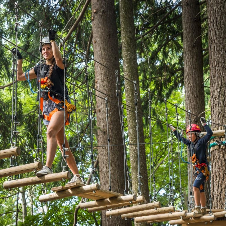 Realizzazione percorso per tutta la famiglia al parco avventura jungle raider park albavilla